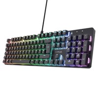 Trust Gxt 871 Zora Mechanische Gaming-Tastatur, De Layout