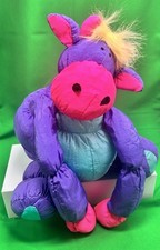 Puffalump Purple Cow Plush Vintage Stuffins 1990 Stuffed Animal
