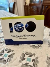 Ford Motor Co 100 Anniversary Coin Collectible 2003 In Original Pkg 