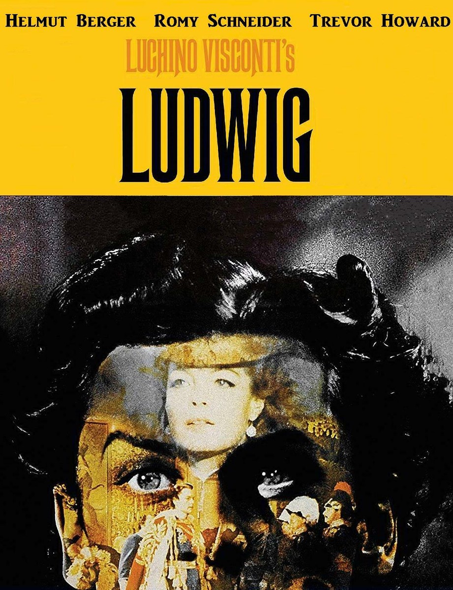 LUDWIG 1973 Luchino Visconti Helmut Berger, Romy Schneider
