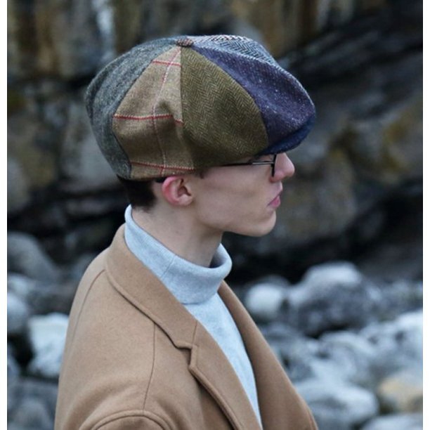 Hanna Hat Irish Ivy Cap Donegal Touring Cap Tweed Hanna Hats