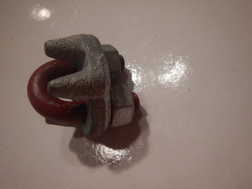 Lot of 10 Genuine Crosby 3/8" Inch Wire Rope Clip G-450 1010097 Cable Clamp