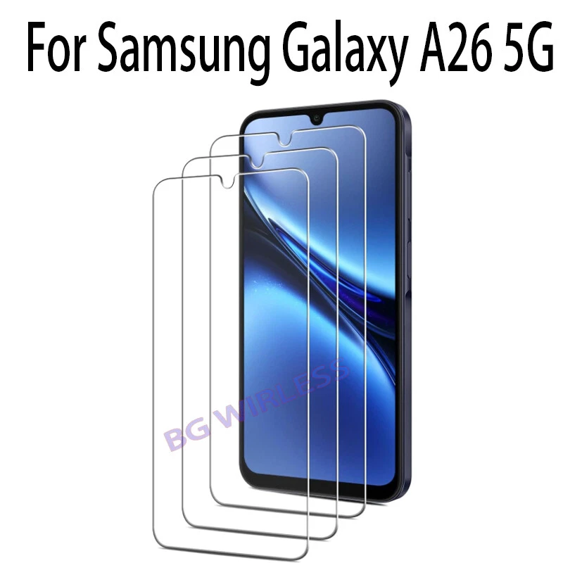 Оптовая продажа для Samsung Galaxy A26 5 g прозрачный 9H закаленное стекло протектор экрана - Изображение 2 из 4