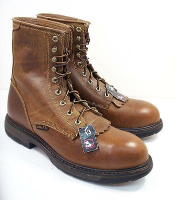 ariat workhog boots lace up