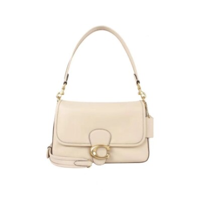 COACH C4823 Soft Tabby Shoulder Bag white Outlet