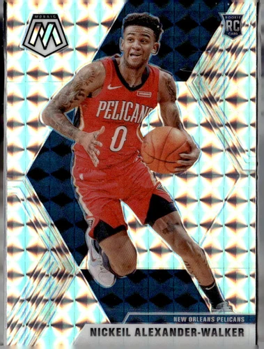 2019  Panini Mosaic Silver #205 Nickeil Alexander-Walker RC Pelicans