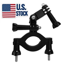 REFLEX Motorcycle/Bike Handlebar Clamp Mount for GoPro Hero 13-5, DJI Osmo +