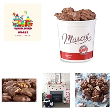 Mascot Nut Candy Since 1955 - Pecan Clusters Smooth Milk Chocolate, Caramel, ...