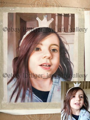 A+ Custom Made Painting Wedding Anniversary Wife Husband Customized Family Photo