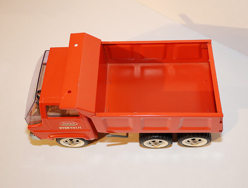 Tonka Hydraulic Dump Truck Orange eBay