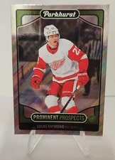 2021-22 Upper Deck Parkhurst Lucas Raymond Prominent Prospects Rookie RC #PP12