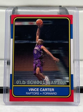 2000-01 Fleer Tradition Basketball Old School Raptor Insert #NNO Vince Carter