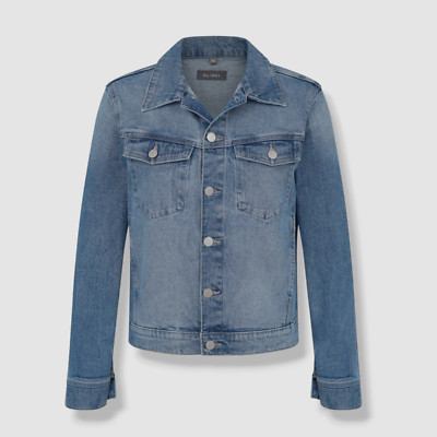 $199 DL1961 Women's Blue Vika Classic Denim Jean Jacket Coat Size XS