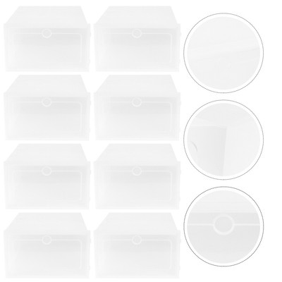  12 PCS Shoe Box Storage Artifact Sneaker Containers Plastic Boxes