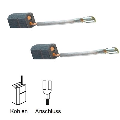 Kohlebürsten Motorkohlen für Hitachi G 12 S 2, G 13 SB 2, G 13 SB 3 (2125)