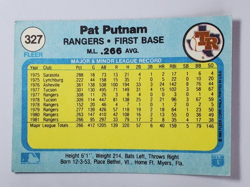 You Pick Your Cards ⚾ 1982 Fleer 1-385 ⚾ Baseball Set Builder card ⚾ - Picture 426 of 511