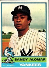 1976 Topps Baseball Sandy Alomar Sr
