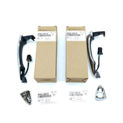 82661-3W710 Chrome Front L&R Door Handle Keyless Entry For Kia