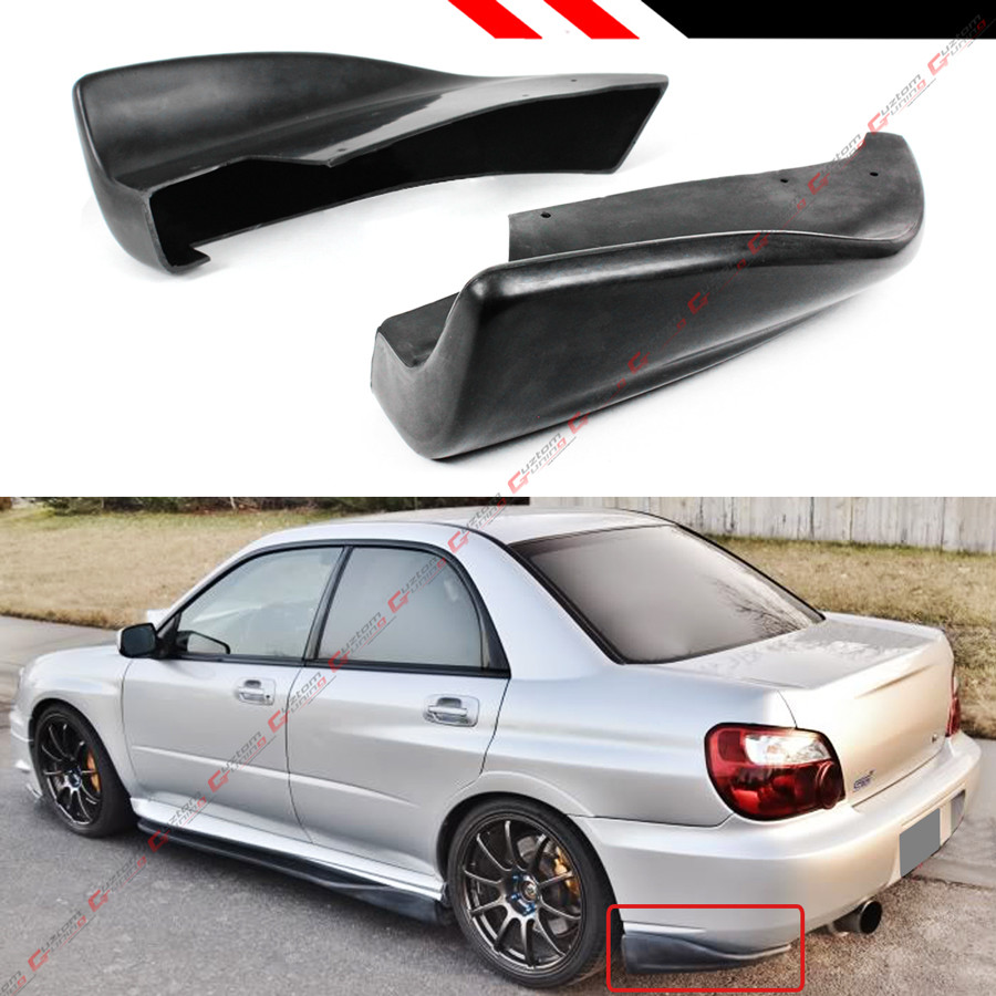 KEEPDSGN Subaru WRX STI Side Skirt Lower Lip & Rear Bumper Diffuser 78.7