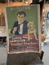 LLOYD HAMILTON SILENT FIM STAR POSTER