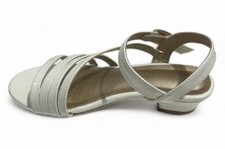 Girls White Ballroom Latin Dance Shoes Size 2