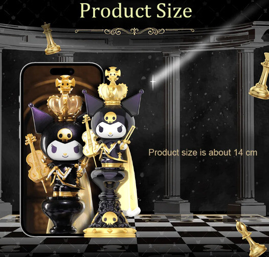 TOPTOY Sanrio Kuromi Chess Series Confirmed Blind Box Figure