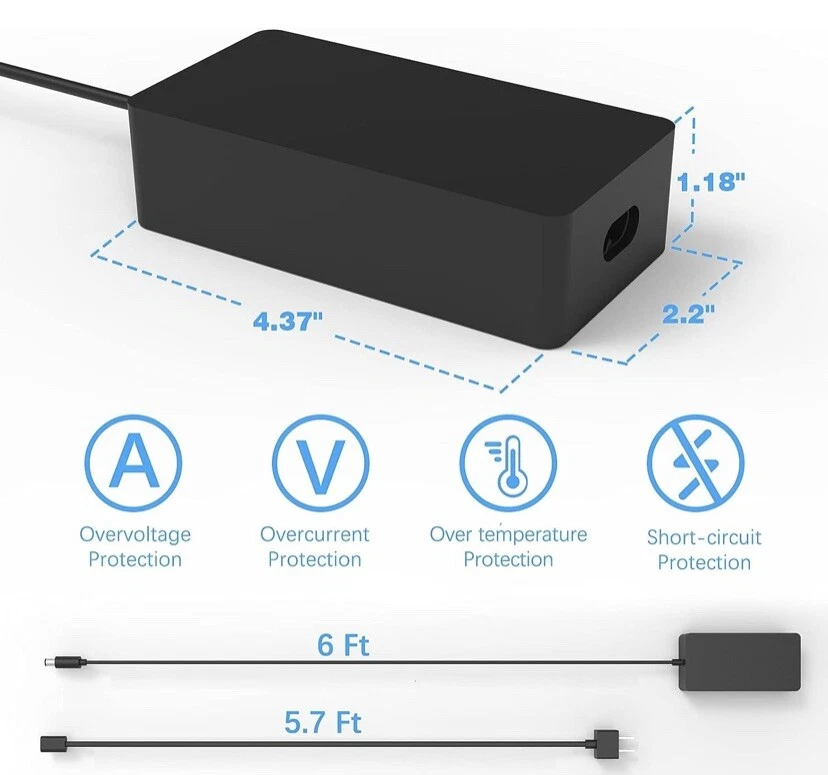 Surface Docking Station with 90W Power Supply for Surface Pro X/7/6/3,Pro - Image 4 of 4