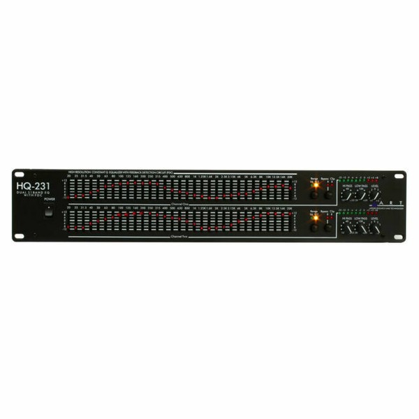 Art HQ231 Pro Dual 31 Band Equalizer Hq-231 EQ HQ 231 Nart023 for sale