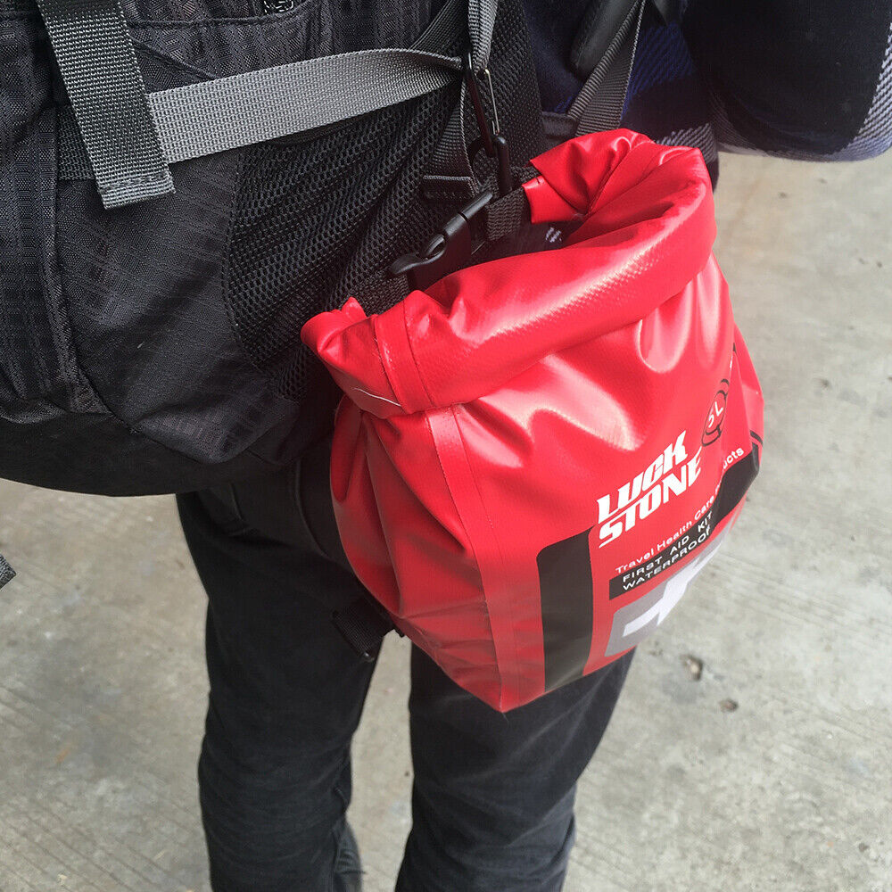 Medikamententasche Reiseapotheke Tasche , Betreuertasche für Familien Erste  Hilfe Tasche Notfalltasche Rot : : Sport & Freizeit
