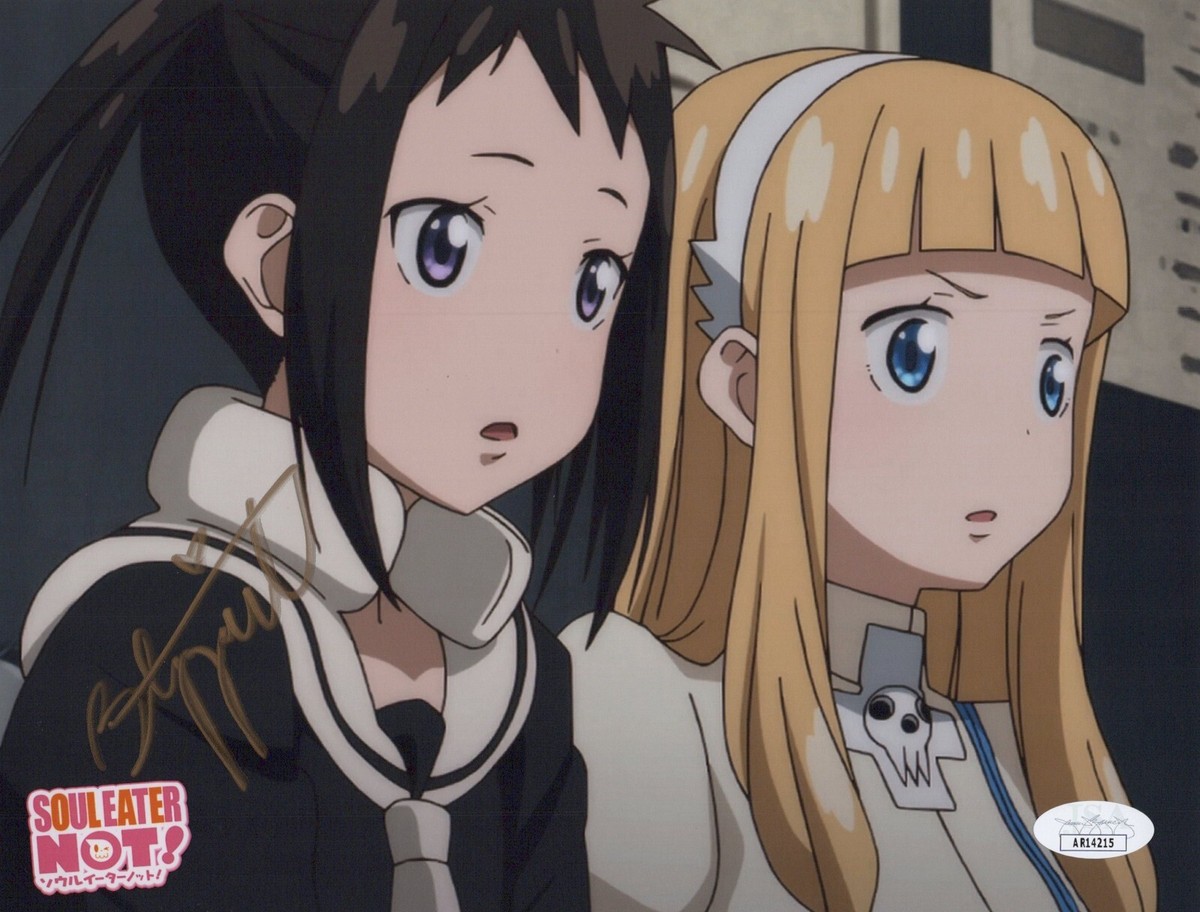 BRYN APPRILL Signed SOUL EATER NOT 8x10 Photo TSUGUMI HARUDORI