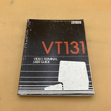 Vintage 1981-1982 Digital VT131 Video Terminal User Guide Manual Book, Original 