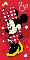 Disney Minnie Mouse Duschtuch Rot 70X140Cm Badetuch Strandtuch MäDchen Handtuch