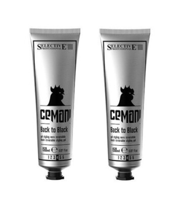 Selective Cemani Back to Black Styling Gel 2 x 150 ml (89,17 EUR/)