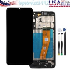 For Samsung Galaxy A04E A042F SM-A042F/DS LCD Touch Screen Replacement  Frame
