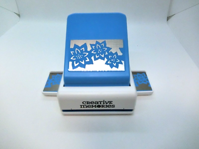 Creative Memories MERRY BLOOMS Decorative Border Punch Paper Punch