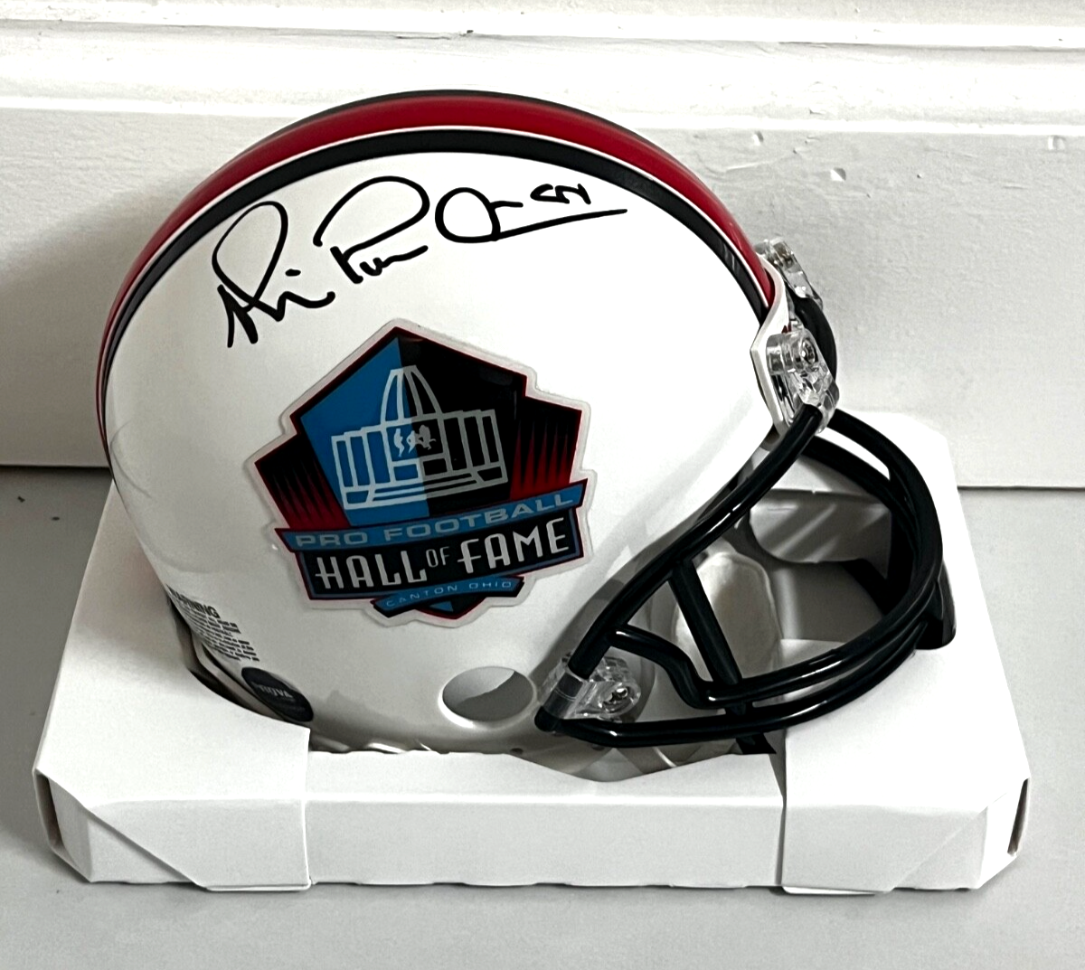 Patrick Mahomes Autographed Signed Dallas Cowboys Michael Irvin Hall of Fame Mini Helmet Auto - PSA COA 