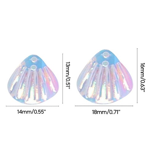 DIY Crafting Essential Mini Resin Seashells Figures for Jewelry and Decoration - Picture 8 of 13