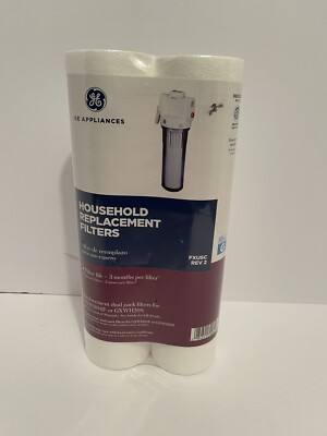GE Dual Pack Replacement Filters For GXWH04F Or GXWH20S New In Package
