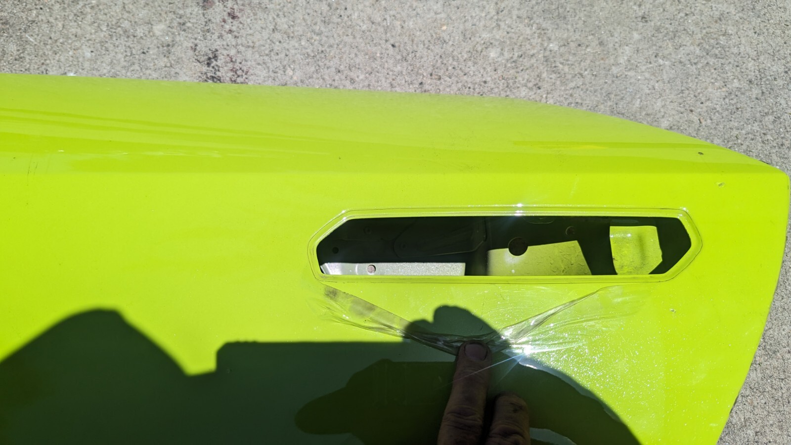 Left Driver Door Shell 4T7831051B Lamborghini Huracan Spyder 2016-22 NON-DENTED