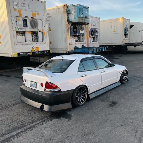 KBD Body Kits Bsport 2 PC Polyuréthane Côté Jupes Pour Lexus IS300 2000-2005 - Photo 6 sur 7