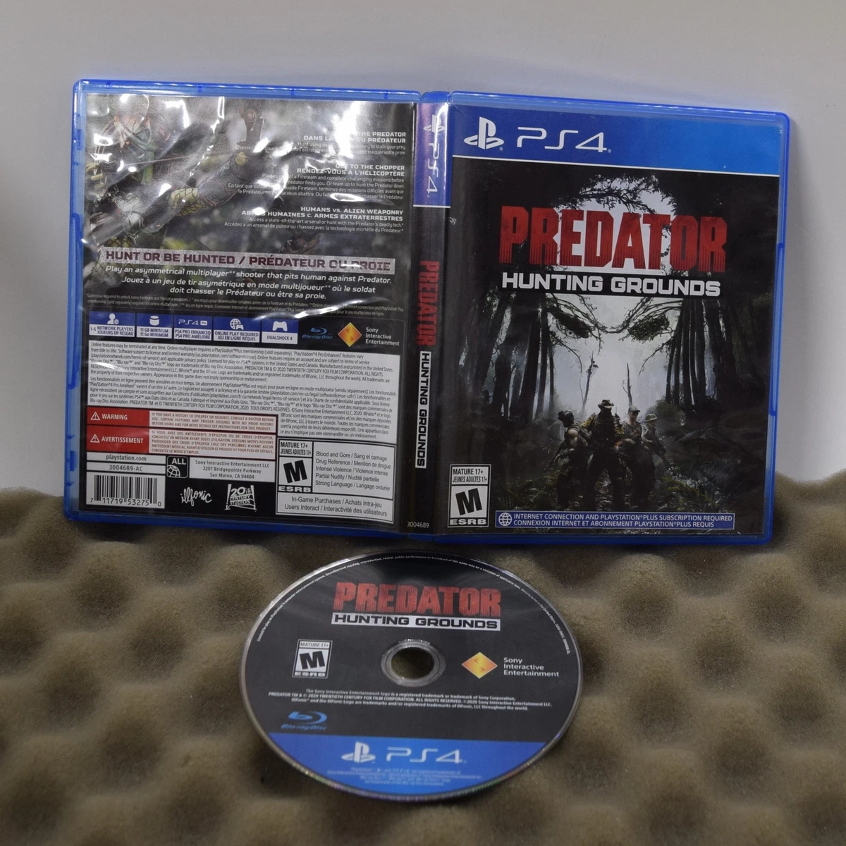 Predator hunting grounds playstation 4 sales