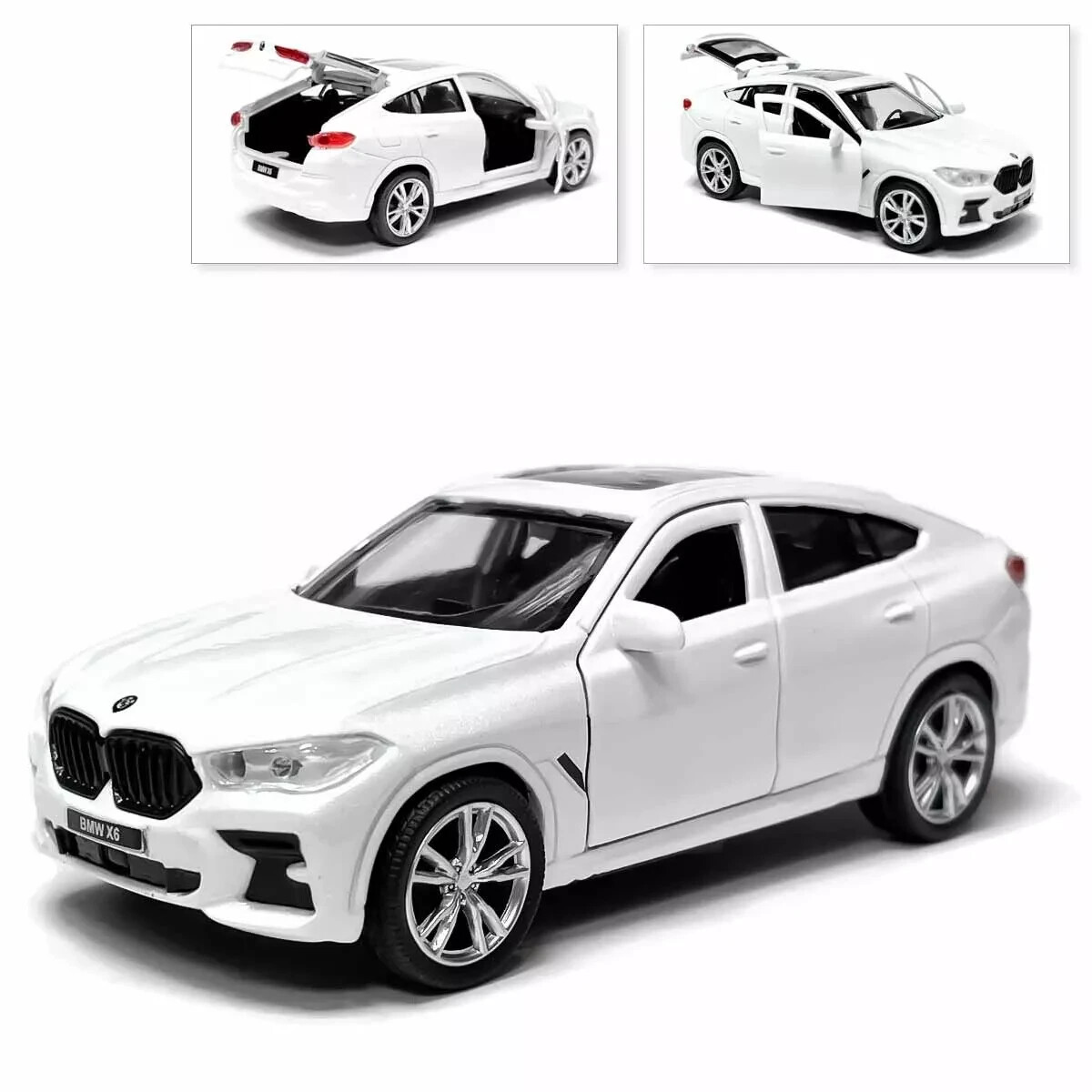 BMW X6 Metal Model Diecast Car Scale, Collectible Toy Carsб BMW X6 Metal Model Diecast Car Scale, Collectible Toy Carsб