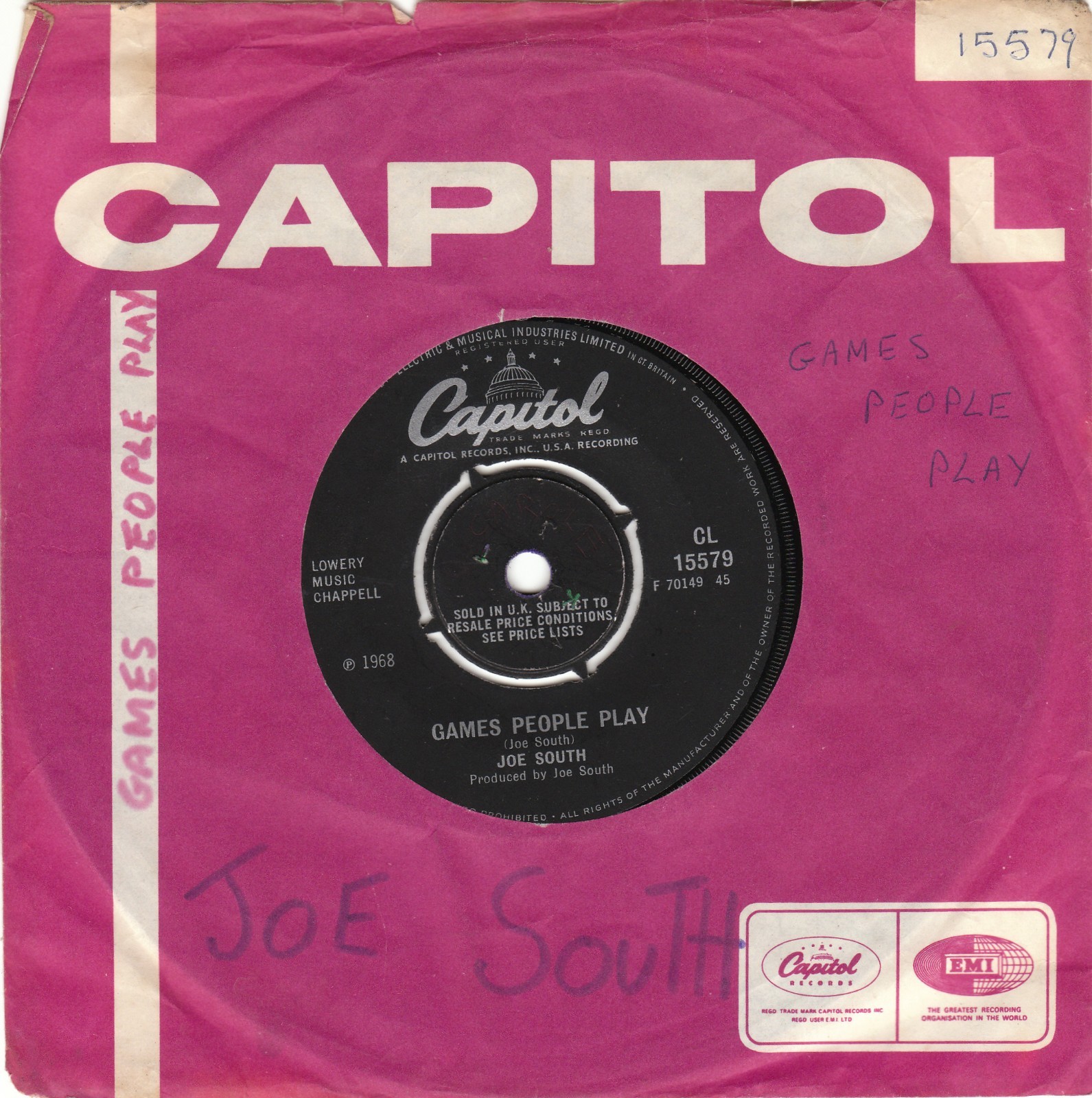 Joe South  Games People Play 7