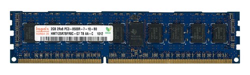 Server RAM Module Hynix HMT125R7BFR8C-G7TB DDR3 2GB ECC 1066MHz - Picture 2 of 2