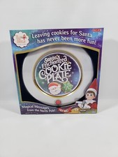 Elf on the Shelf Santa's Enchanted Cookie Plate BRAND NEW NIB