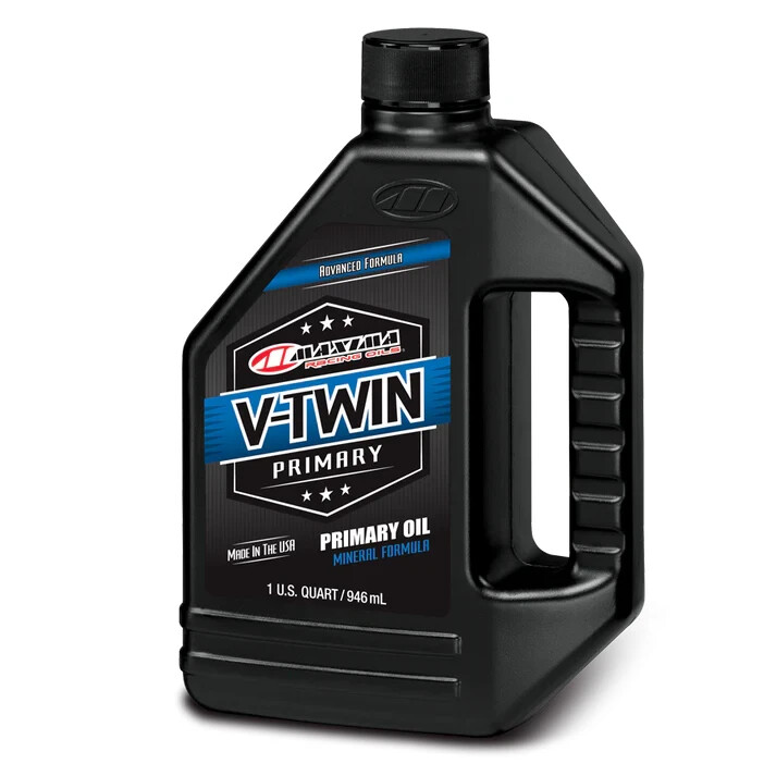 Maxima Synthetic 20W50 3 Hole Oil Change Kit Black Filter Harley