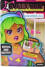 WOWWEE MY AVASTARS 11" FASHION DOLL DREAMER 3.0 WITH BONUS OUTFIT