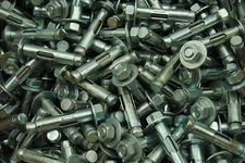 (50) Concrete Sleeve Anchors 3/8 x 1-7/8" Hex Head Nut & Washer