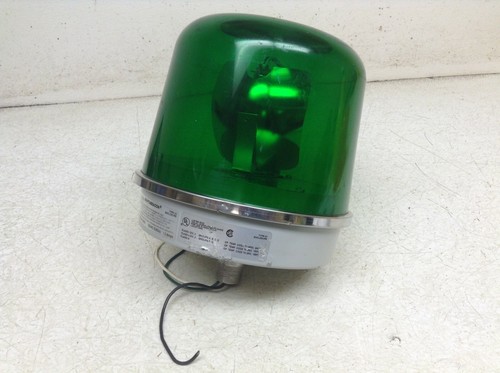 Edwards Signaling 58G-N5-100WH Adaptabeacon 120 VAC Green Strobe Light (TB)