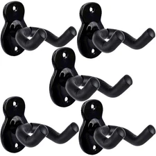 Sound harbor Guitar Wall Mount 5 Pack Wall Hangers for for Acoustic Electric ...